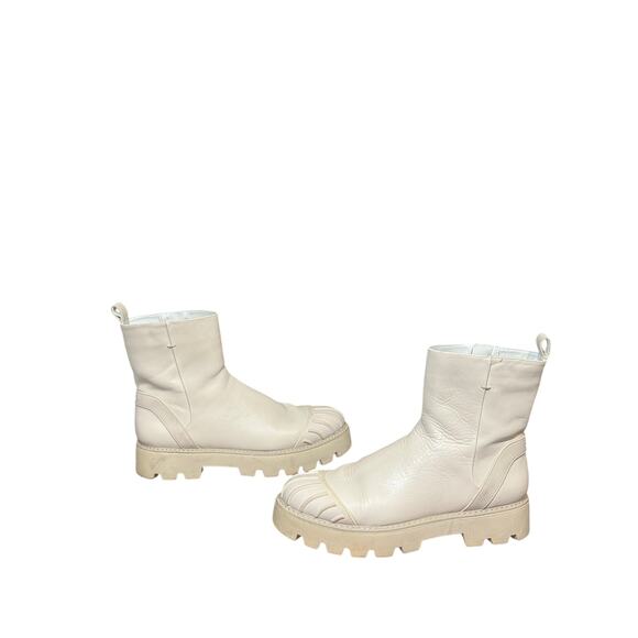 Anthropologie Franco Sarto Brandie Lug Sole Boots size 9 - Picture 2 of 8